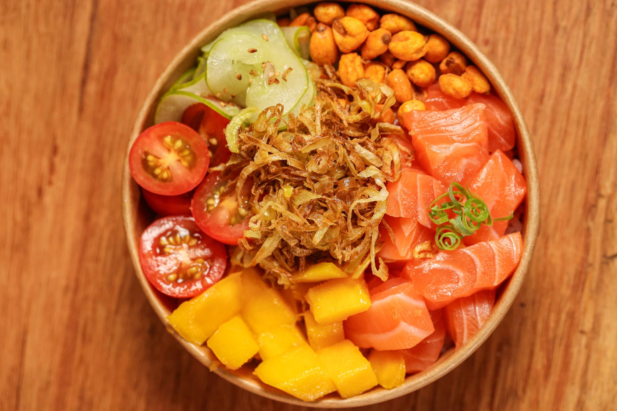 POKE DE SALMÃO clássico 350g